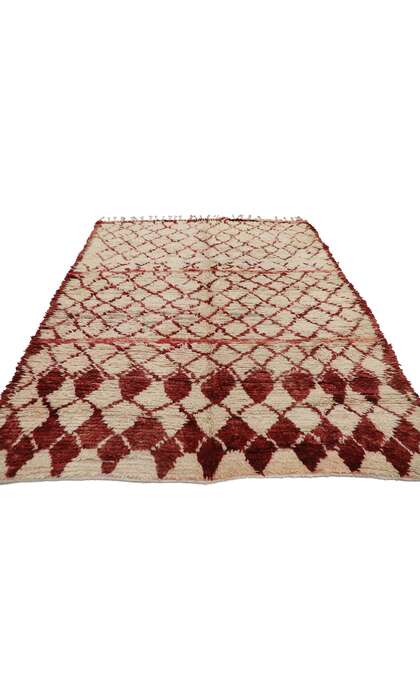 6 x 8 Vintage Moroccan Azilal Rug 21458