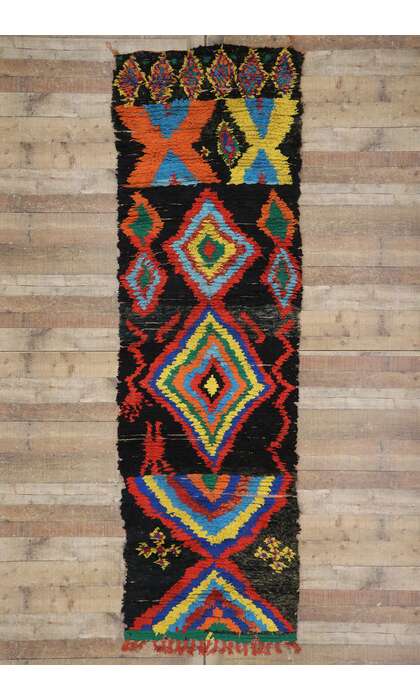 3 x 10 Vintage Boujad Moroccan Rug 21469