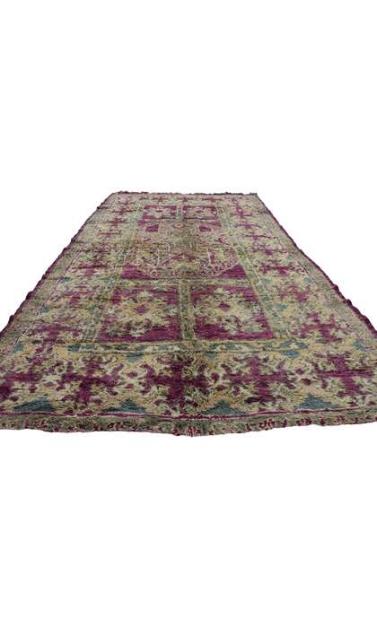 7 x 13 Vintage Moroccan Rug 21480
