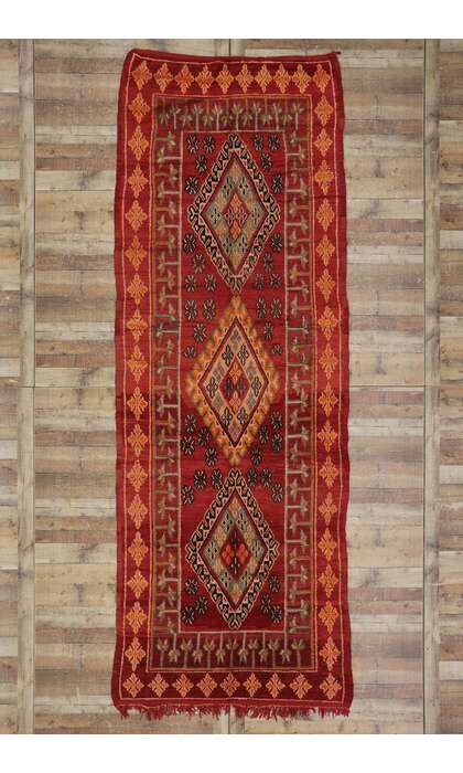 5 x 13 Vintage Moroccan Rug 21486