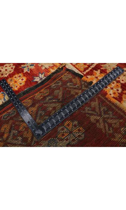 6 x 10 Vintage Red Boujad Moroccan Rug 21489