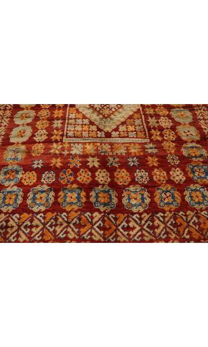 6 x 10 Vintage Red Boujad Moroccan Rug 21489