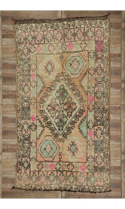 6 x 11 Vintage Moroccan Rug 21495
