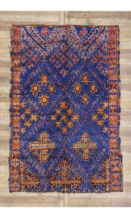 6 x 10 Vintage Moroccan Rug 21501