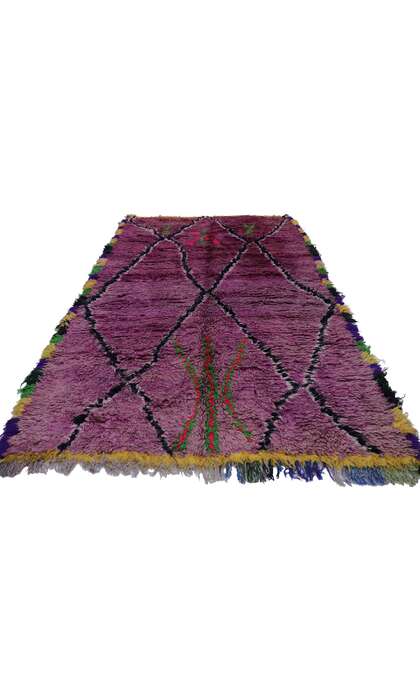 5 x 8 Vintage Moroccan Rug 21521