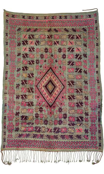 8 x 11 Vintage Boujad Moroccan Rug 21524