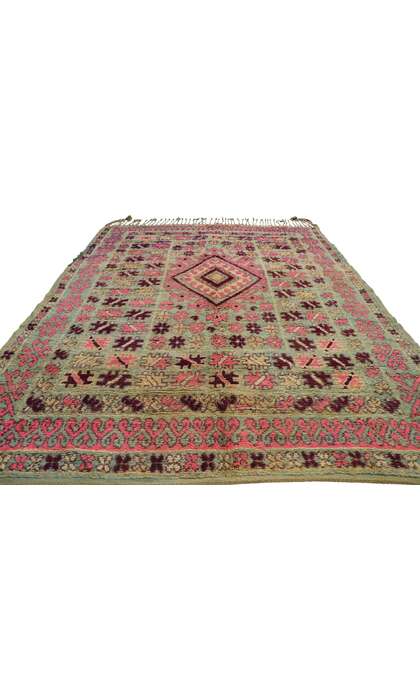 8 x 11 Vintage Boujad Moroccan Rug 21524