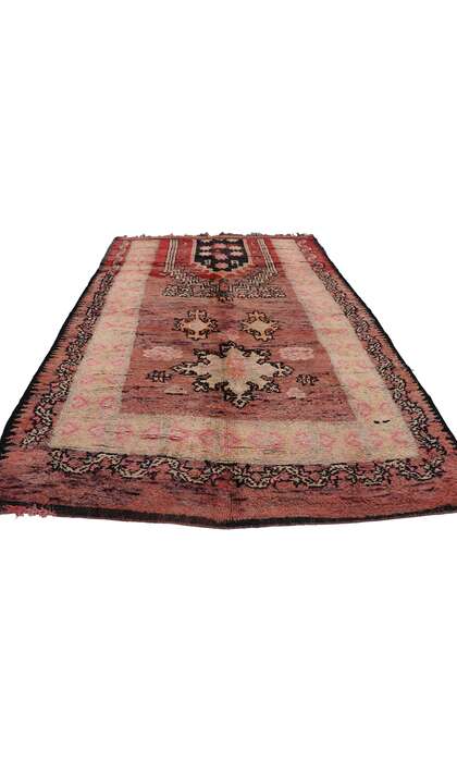 6 x 9 Vintage Boujad Moroccan Rug 21528