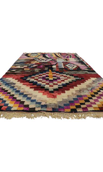 9 x 11 Modern Beni Mrirt Moroccan Rug 21647