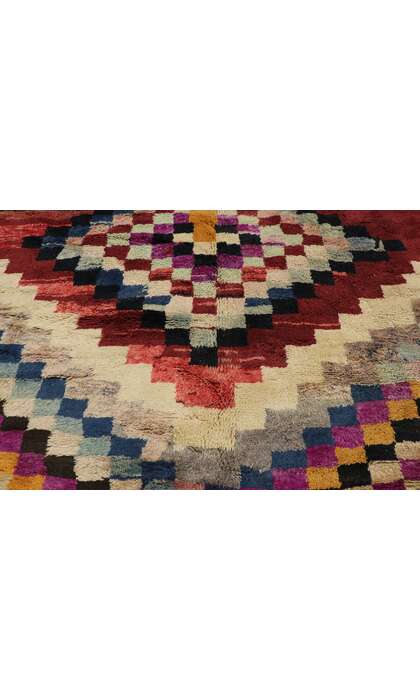 9 x 11 Modern Beni Mrirt Moroccan Rug 21647