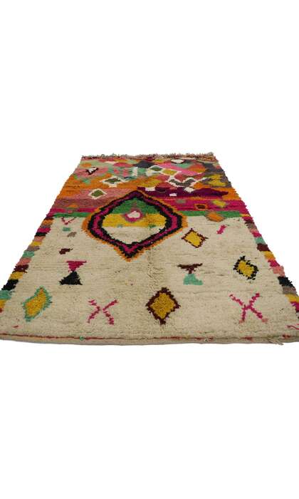 5 x 8 Vintage Moroccan Rug 21653