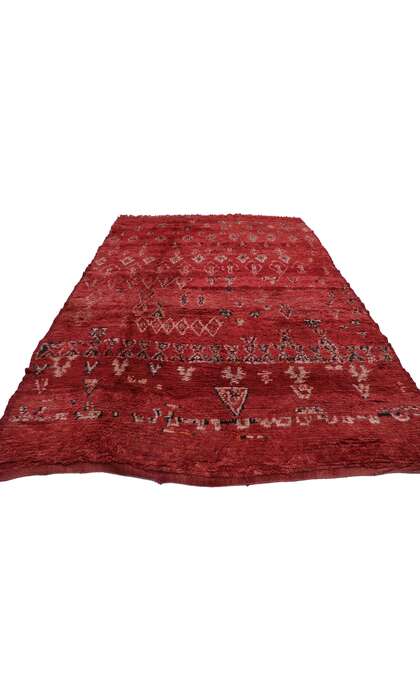 6 x 10 Vintage Moroccan Rug 216716 x 10 Vintage Moroccan Rug 21671