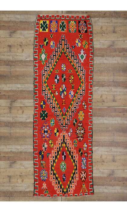 4 x 11 Vintage Moroccan Rug 21674