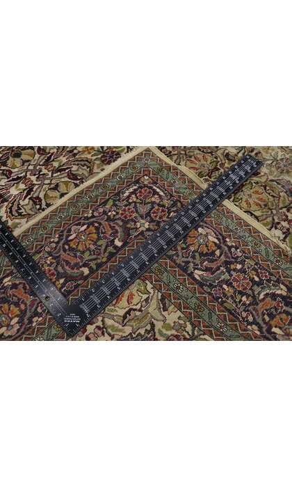 5 x 7 Antique Persian Kashan Rug 21684