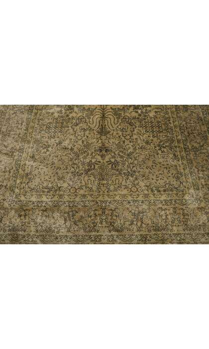 5 x 8 Vintage Turkish Silk Hereke Rug Rug 21685