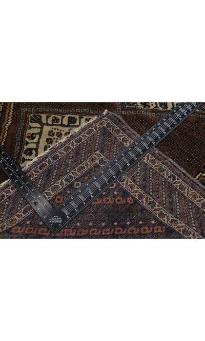 4 x 6 Antique Persian Afshar Rug 21687