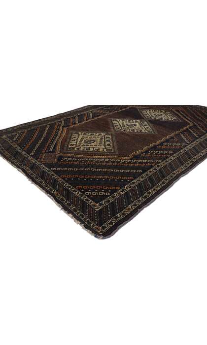 4 x 6 Antique Persian Afshar Rug 21687