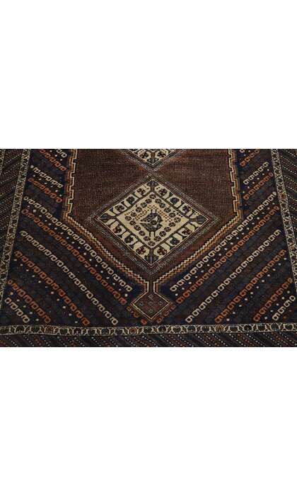 4 x 6 Antique Persian Afshar Rug 21687