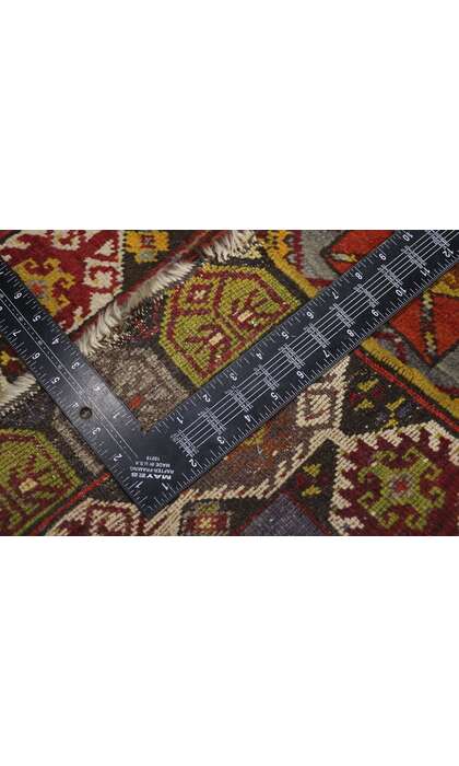 2 x 3 Antique Turkish Oushak Rug 21693