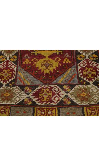 2 x 3 Antique Turkish Oushak Rug 21693