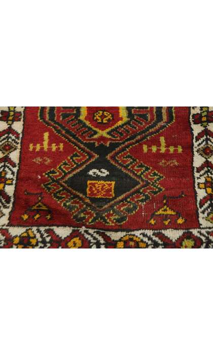 2 x 3 Antique Turkish Oushak Rug 21694