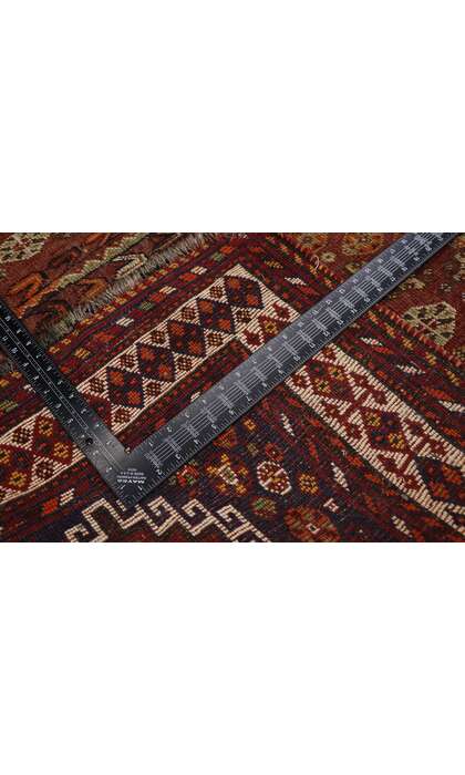 5 x 8 Antique Persian Shiraz Rug 21698