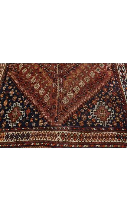 5 x 8 Antique Persian Shiraz Rug 21698