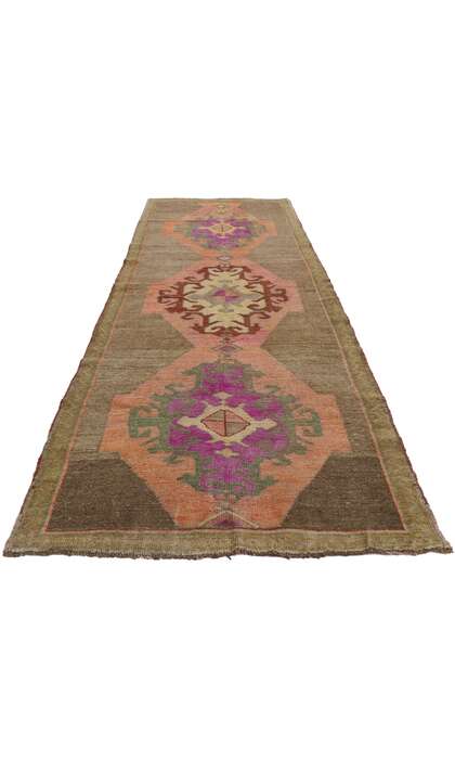 4 x 10 Vintage Turkish Kars Rug 53568
