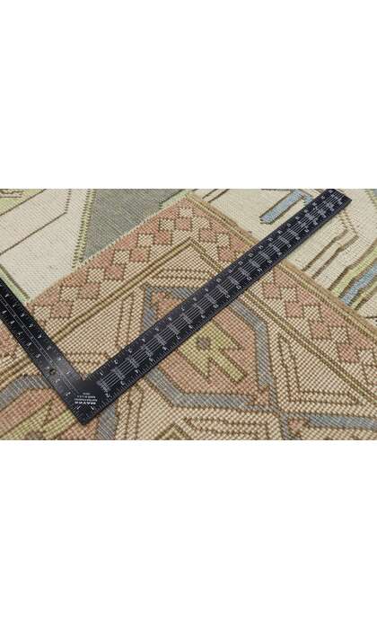 7 x 10 Vintage Turkish Oushak Rug 53569