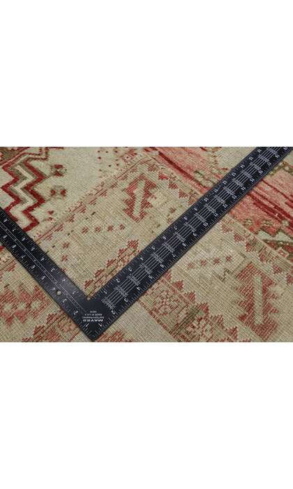 3 x 6 Vintage Turkish Oushak Rug 53571