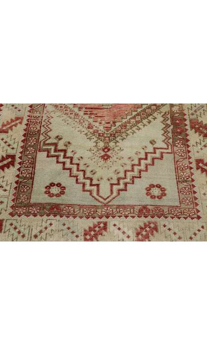 3 x 6 Vintage Turkish Oushak Rug 53571