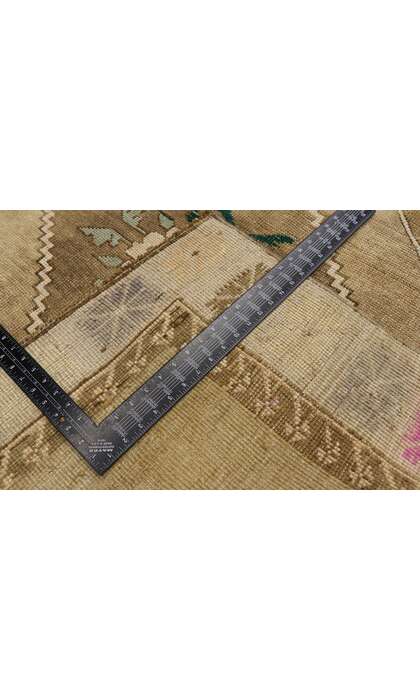5 x 13 Vintage Turkish Kars Rug 53579
