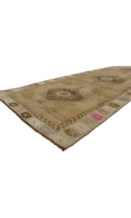 5 x 13 Vintage Turkish Kars Rug 53579