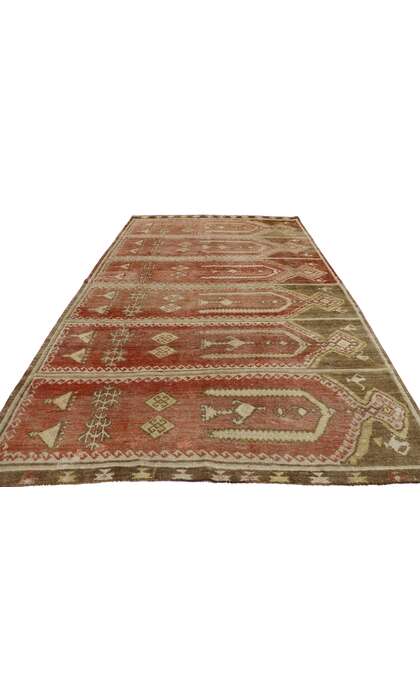 6 x 9 Vintage Turkish Saph Prayer Rug 53580