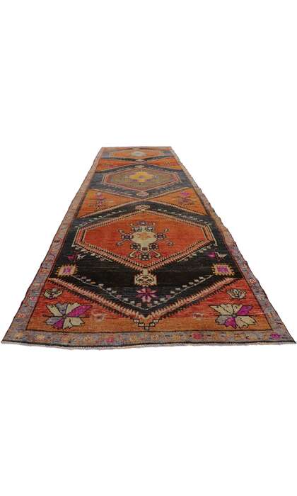 5 x 15 Vintage Turkish Kars Rug 53581
