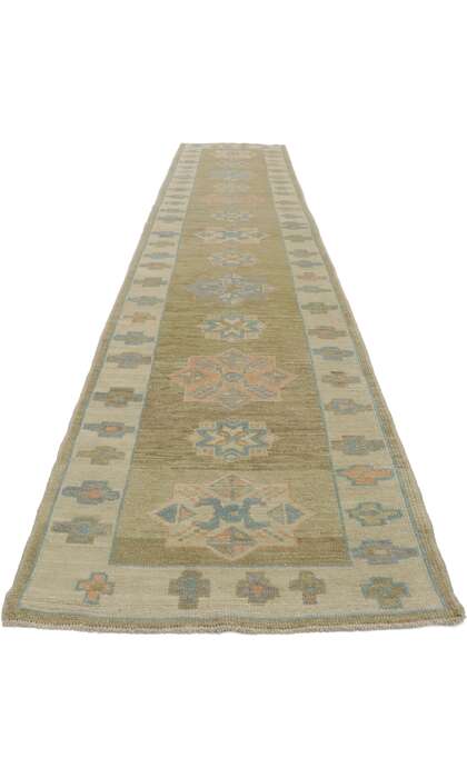 3 x 16 Contemporary Turkish Oushak Runner 53585
