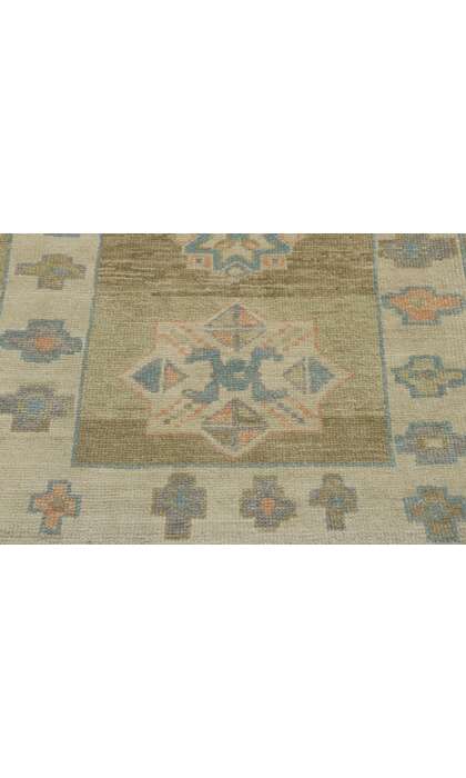 3 x 16 Contemporary Turkish Oushak Runner 53585
