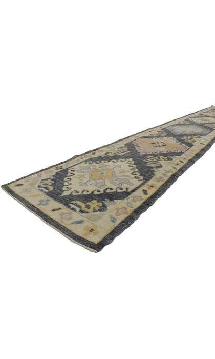 3 x 18 Extra-Long Turkish Oushak Rug Runner 53586