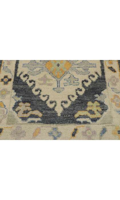 3 x 18 Extra-Long Turkish Oushak Rug Runner 53586