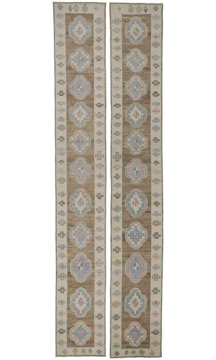 3 x 20 Extra Long Oushak Rug Runner 53587