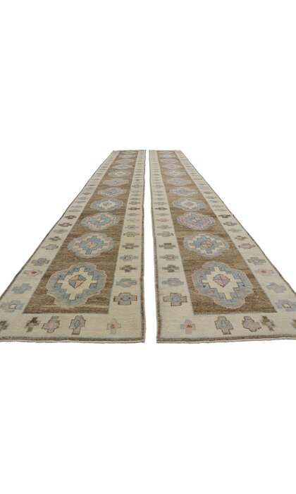3 x 20 Extra Long Oushak Rug Runner 53587