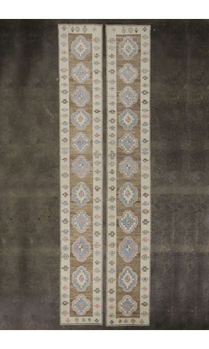 3 x 21 Contemporary Turkish Oushak Runner 53590