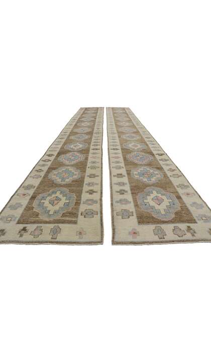 3 x 21 Contemporary Turkish Oushak Runner 53590