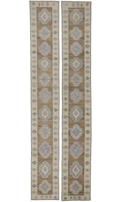 3 x 21 Contemporary Turkish Oushak Runner 53590