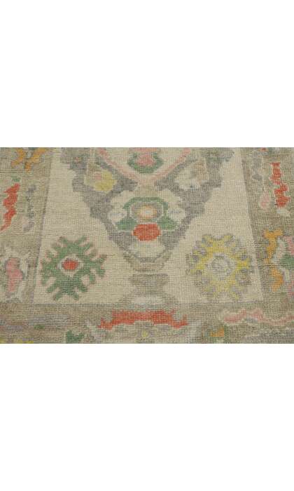 3 x 18 Colorful Turkish Oushak Runner 53591