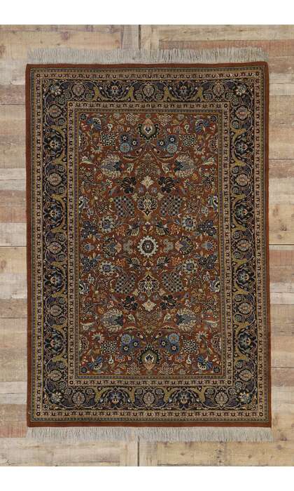 4 x 6 Vintage Pakistani Rug 78138