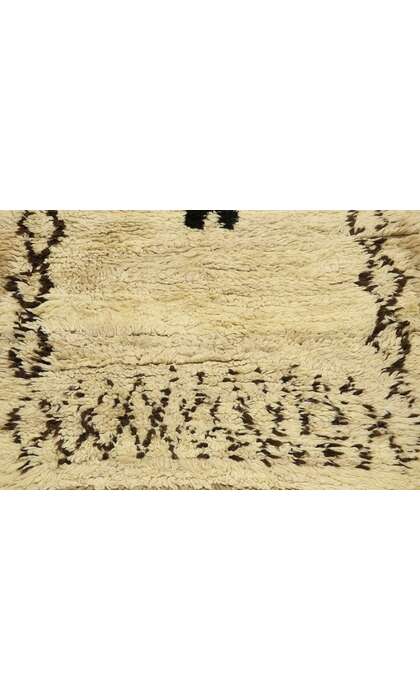 3 x 7 Vintage Berber Moroccan Azilal Rug 21574