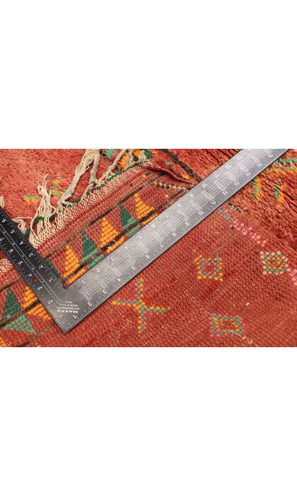 3 x 4 Vintage Berber Red Moroccan Rug 21533