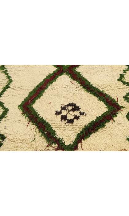 2 x 5 Vintage Berber Moroccan Azilal Rug 21540