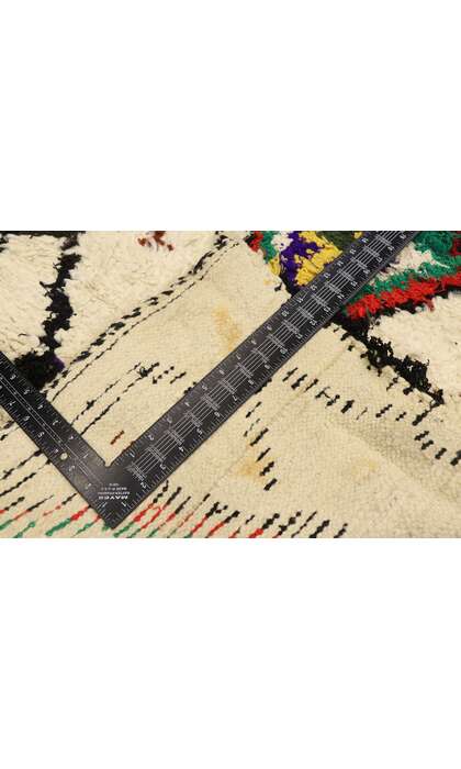 3 x 7 Vintage Berber Moroccan Azilal Rug 21541